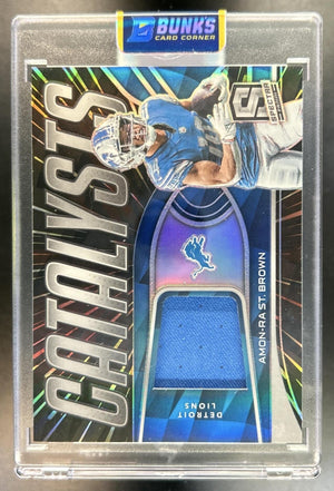 Amon-Ra St. Brown 2022 Panini Spectra #CAT-AST Catalysts 29/75 Lions