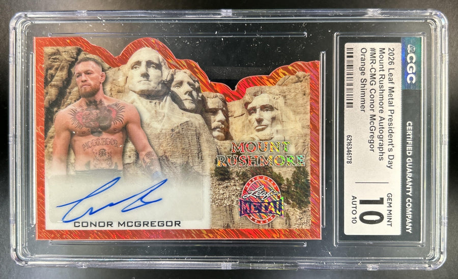 Conor McGregor front image
