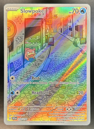 Slowpoke Scarlet & Violet #204/198 Illustration Rare