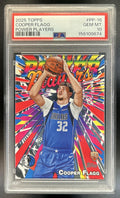 Cooper Flagg 2025-26 Topps #PP-16 Power Players RC Mavericks PSA 10