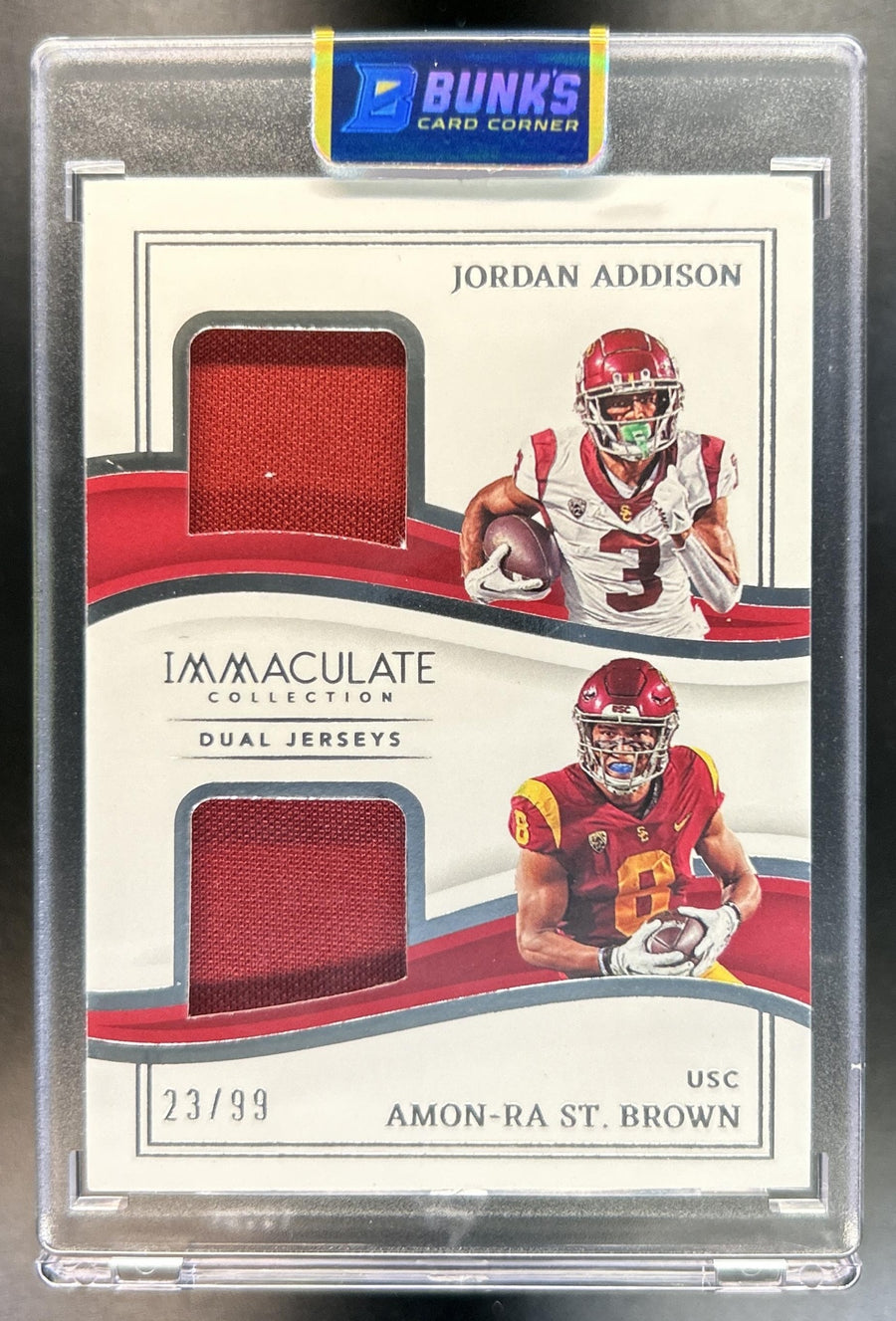 Jordan Addison / Amon-Ra St. Brown front image
