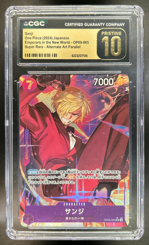 Sanji Emperors in the New World #OP09-065 Super Rare CGC Pristine 10