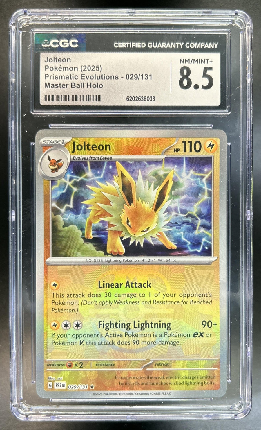 Jolteon front image