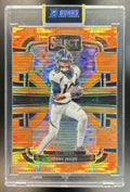 Jerry Jeudy 2023 Panini Select #31 Neon Orange Pulsar Prizms 6/7 Concourse Broncos
