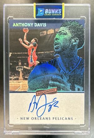 Anthony Davis 2016-17 Panini Aficionado #7 Signatures 20/125 Auto Pelicans