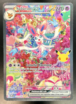 Sylveon ex 30th Celebration #153/128 Special Illustration Rare