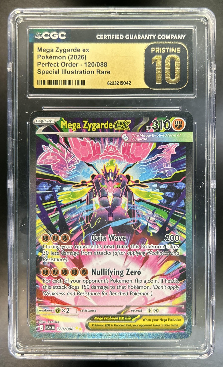 Mega Zygarde ex front image