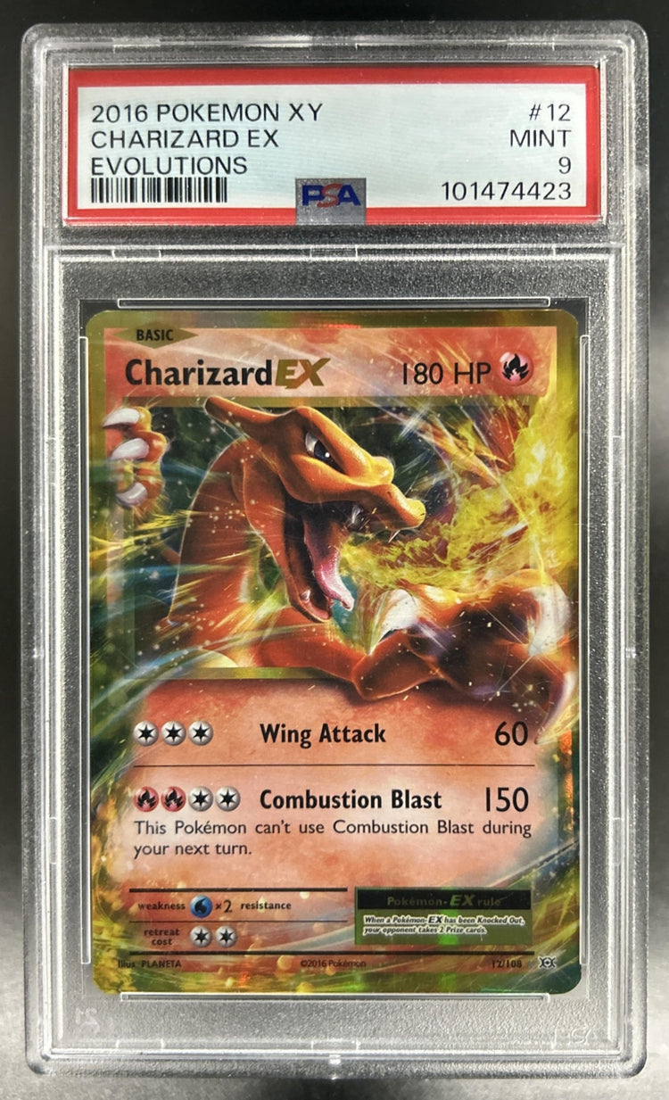 Charizard XY Evolutions #12/108 Holo PSA 9