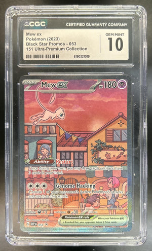 Mew ex SV Black Star Promos #053 2023 CGC 10