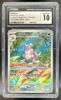 Nidoking SV 151 #174/165 Illustration Rare CGC 10
