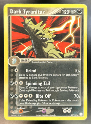 Dark Tyranitar EX Team Rocket Returns #19/109