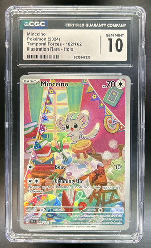 Minccino Temporal Forces #182/162 CGC 10