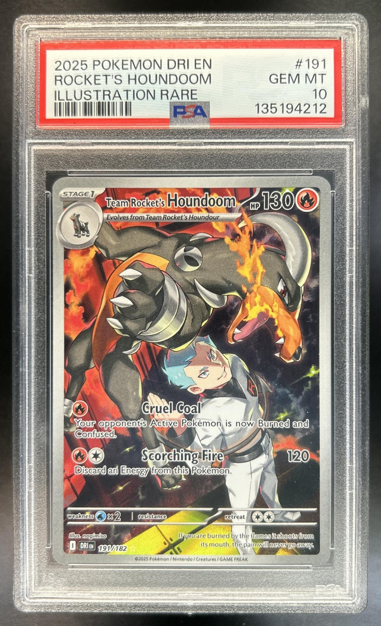 Team Rocket's Houndoom front image
