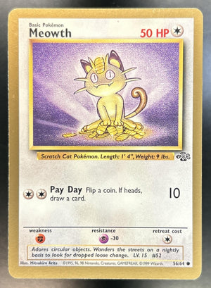 Meowth Jungle #56/64 Promos LP/MP