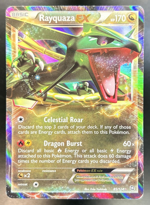 Rayquaza Black & White Dragons Exalted #85 LP/MP