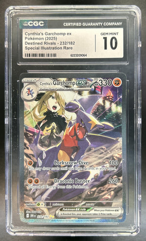 Cynthia's Garchomp ex Destined Rivals #232/182 CGC 10