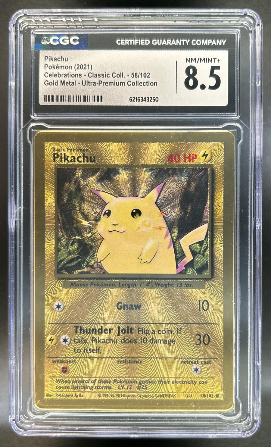 Pikachu front image