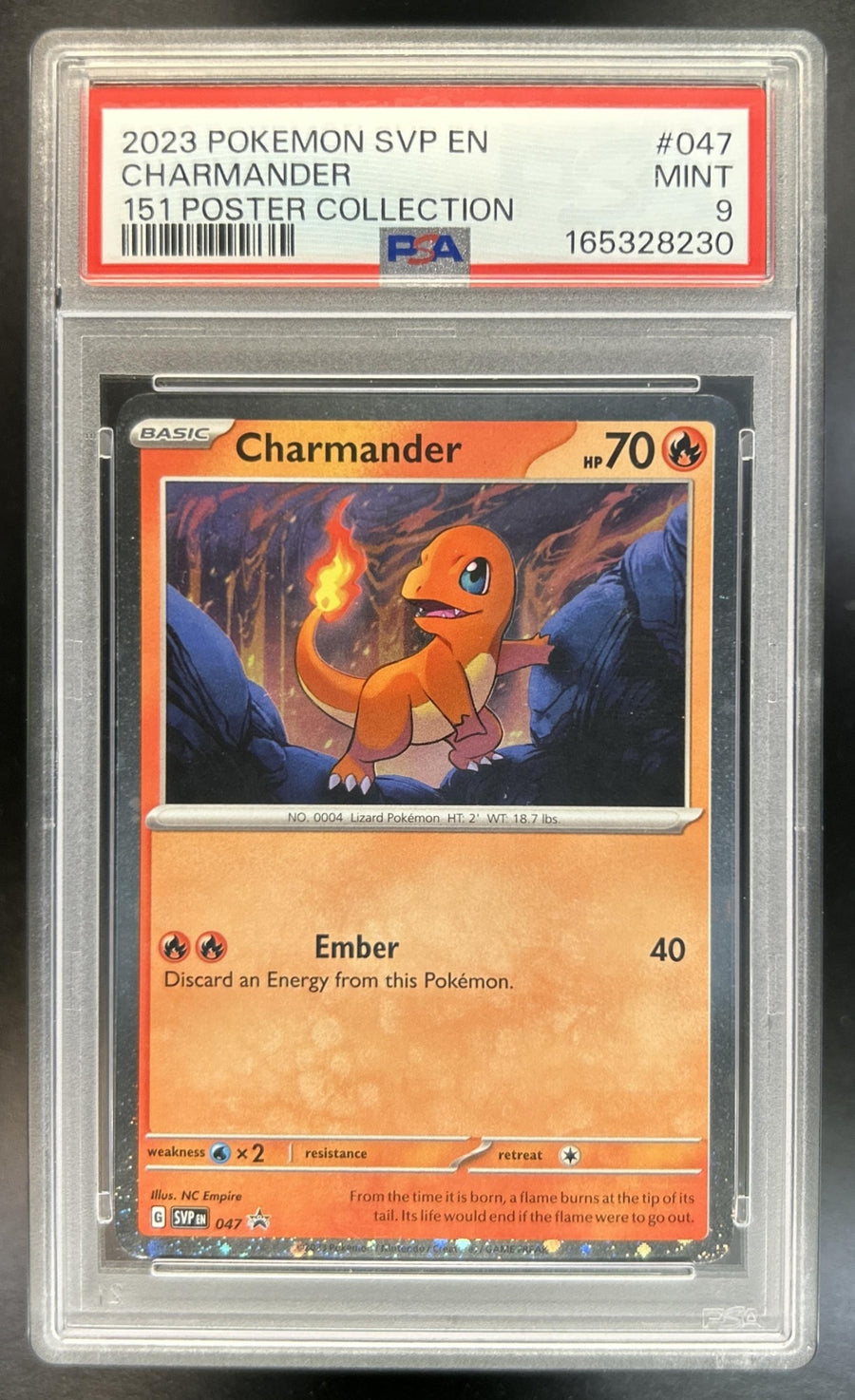 Charmander front image
