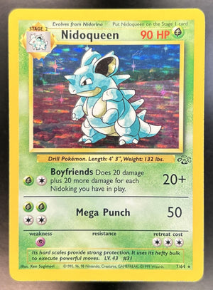 Nidoqueen Jungle #7/64 Holo LP-NM