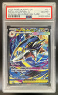 Mega Sharpedo ex Phantasmal Flames #127/094 Special Illustration Rare PSA 10