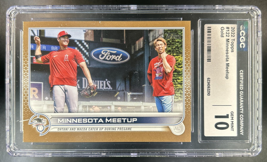 Minnesota Meetup 2022 Topps Gold CGC 10