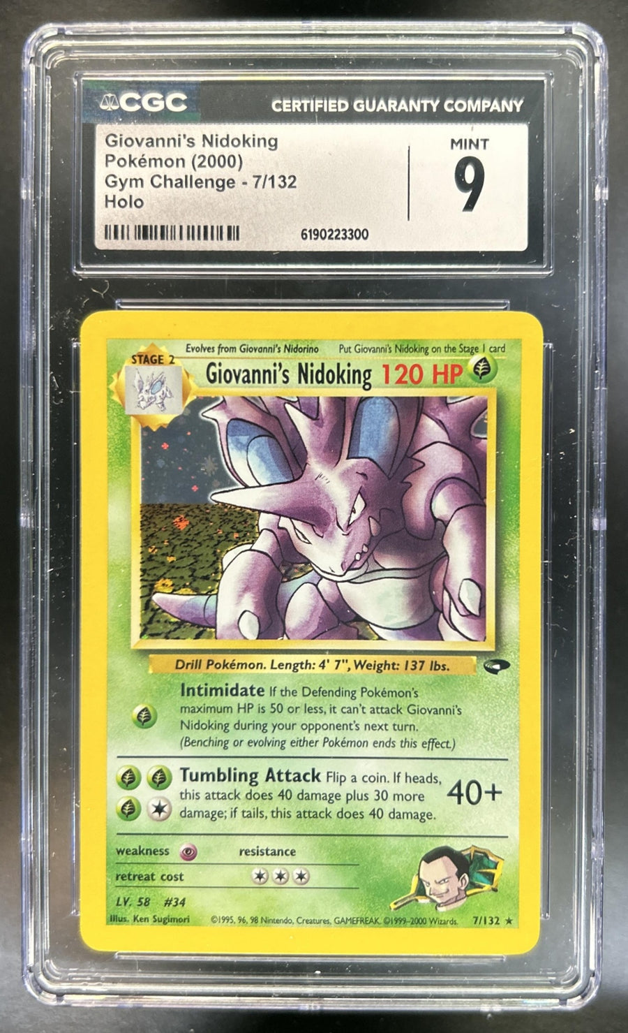 Giovanni's Nidoking front image