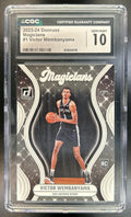 Victor Wembanyama 2023-24 Panini Donruss #1 Magicians RC Spurs CGC 10