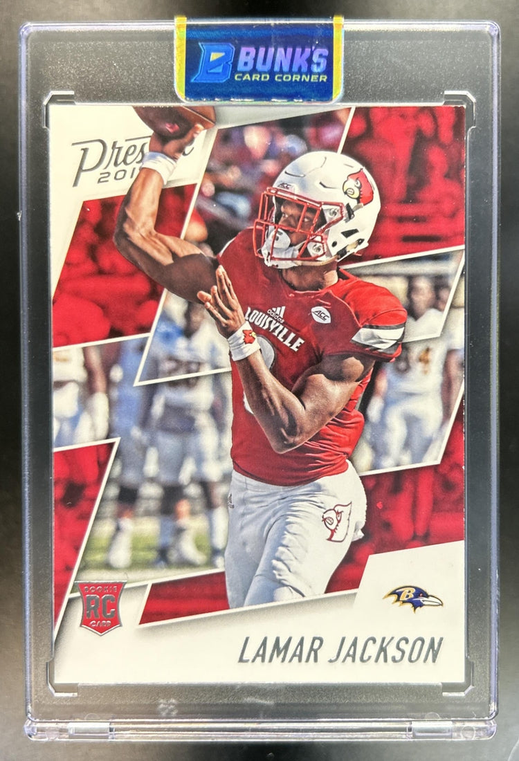 Lamar Jackson 2018 Panini Prestige #279 RC Ravens
