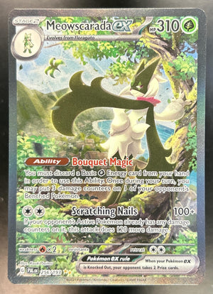 Meowscarada ex 2023 Pokemon Scarlet & Violet Paldea Evolved #256/193 Special Illustration Rare