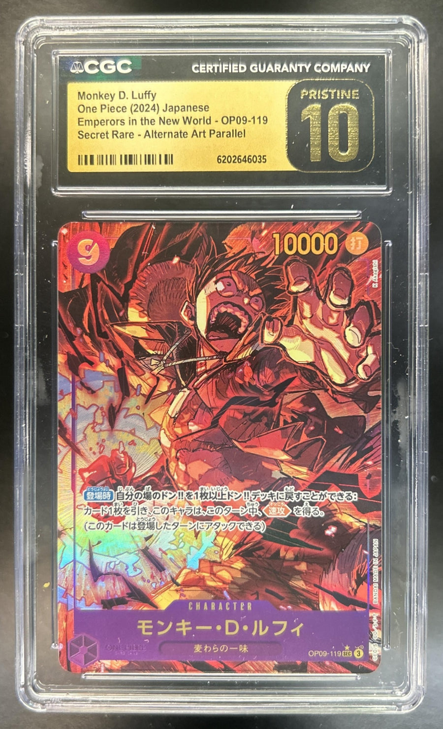 Monkey D. Luffy front image