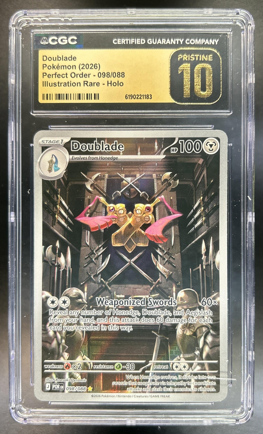 Doublade front image