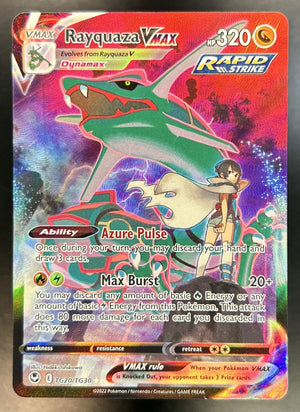 Rayquaza VMAX Sword & Shield Silver Tempest #TG20/TG30 Trainer Gallery Holo