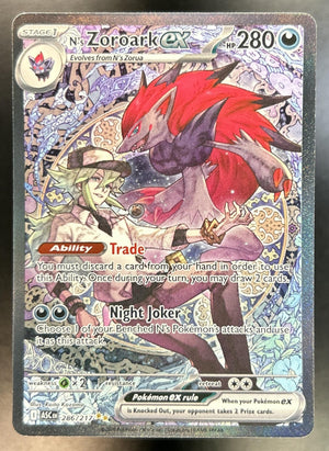 N's Zoroark ex Ascended Heroes #286/217 Special Illustration Rare