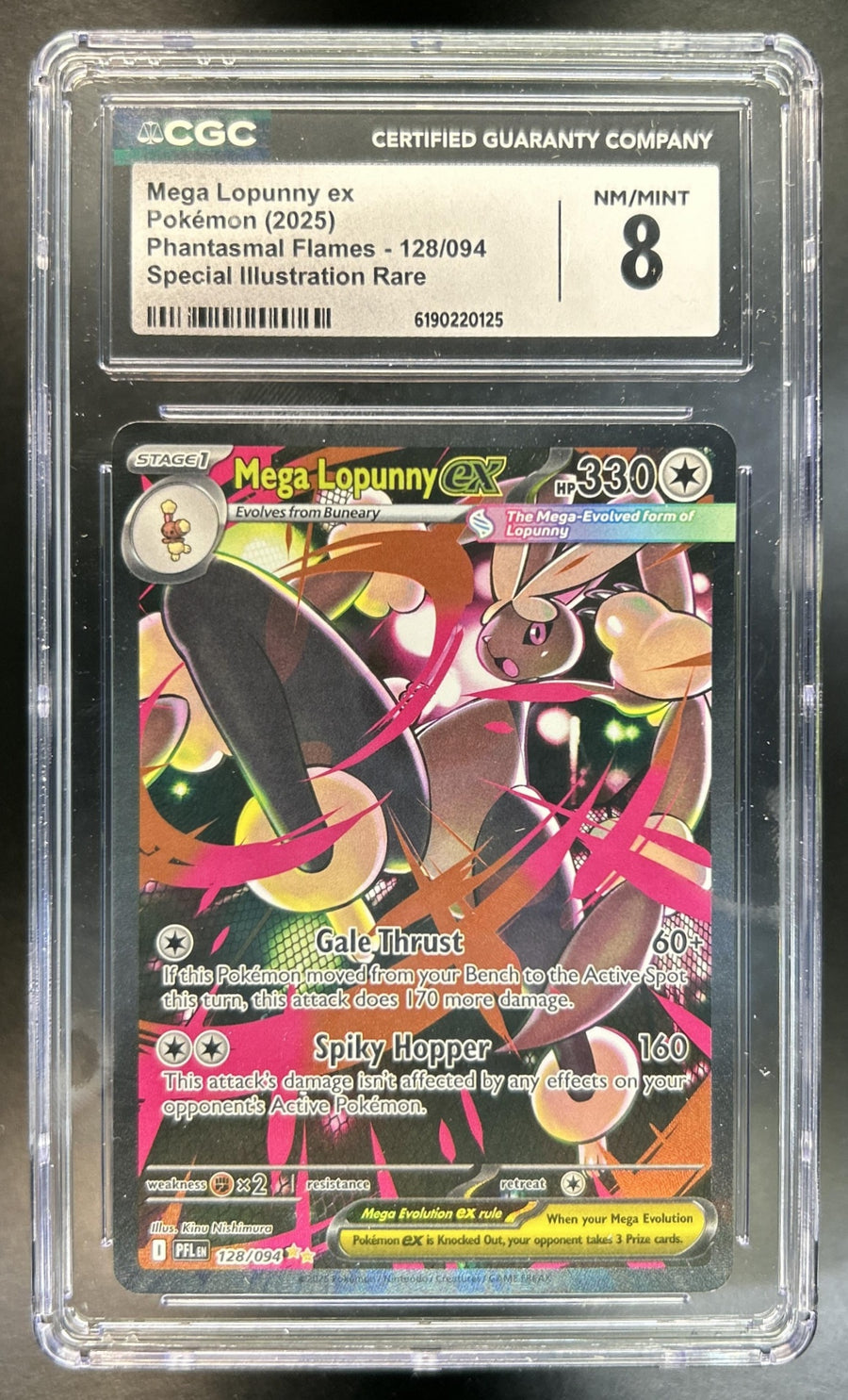 Mega Lopunny ex front image