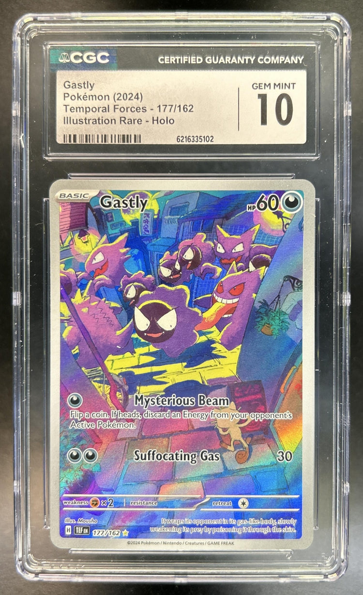Gastly Temporal Forces #177/162 CGC 10