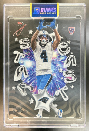 Tetairoa McMillan 2025 Topps Signature Class #SC-11 Star Cast SP RC Panthers