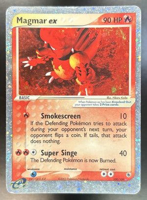 Magmar ex Ruby & Sapphire #100/109 Holo HP