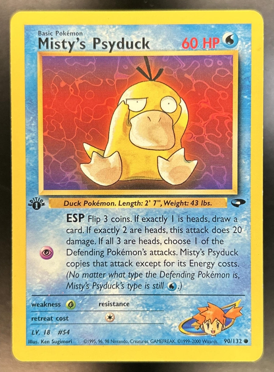 Misty's Psyduck front image