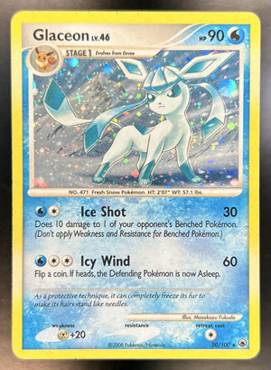 Glaceon Diamond & Pearl Majestic Dawn #20/100 Holo LP/MP