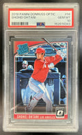 Shohei Ohtani 2018 Panini Donruss Optic #56 RC Rated Rookie Angels PSA 10