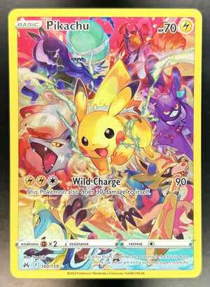 Pikachu Sword & Shield Crown Zenith #160/159