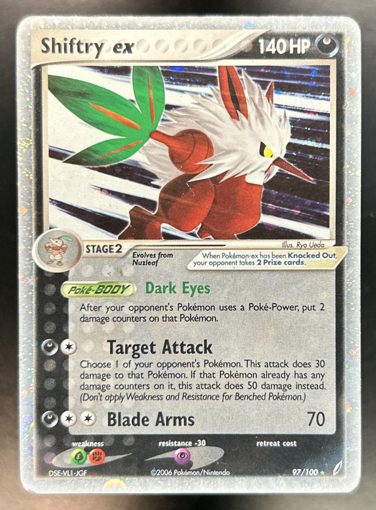 Shiftry ex Crystal Guardians #97/100 Holo MP/HP
