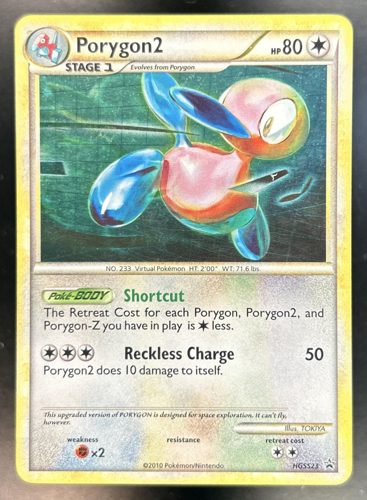 Porygon2 HGSS Black Star Promos #HGSS23