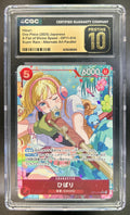 Hibari A Fist of Divine Speed #OP11-010 Super Rare Alternative Art CGC Pristine 10