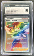 Zinnia's Resolve Sword & Shield Evolving Skies #225/203 CGC 10