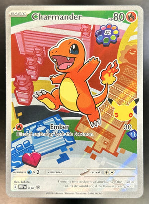 Charmander 2026 Pokemon MEP Black Star Promos #038 First Partner Illustration Collection Series 1