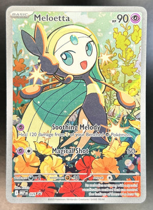 Meloetta MEP Black Star Promos #026