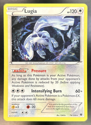 Lugia XY Fates Collide #78/124 Promos Holo