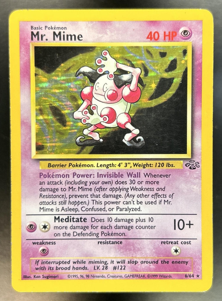 Mr. Mime Jungle #6/64 Holo HP
