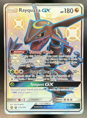 Rayquaza Sun & Moon Celestial Storm #177a /168 Promos MP